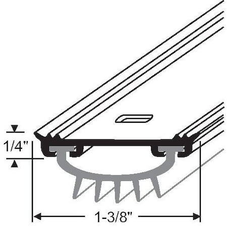 Strybuc CONCEALED DOOR BOTTOM 19-648